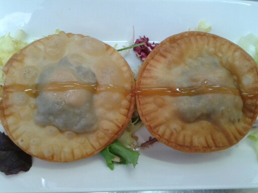 Empanadilles Terregada i foie